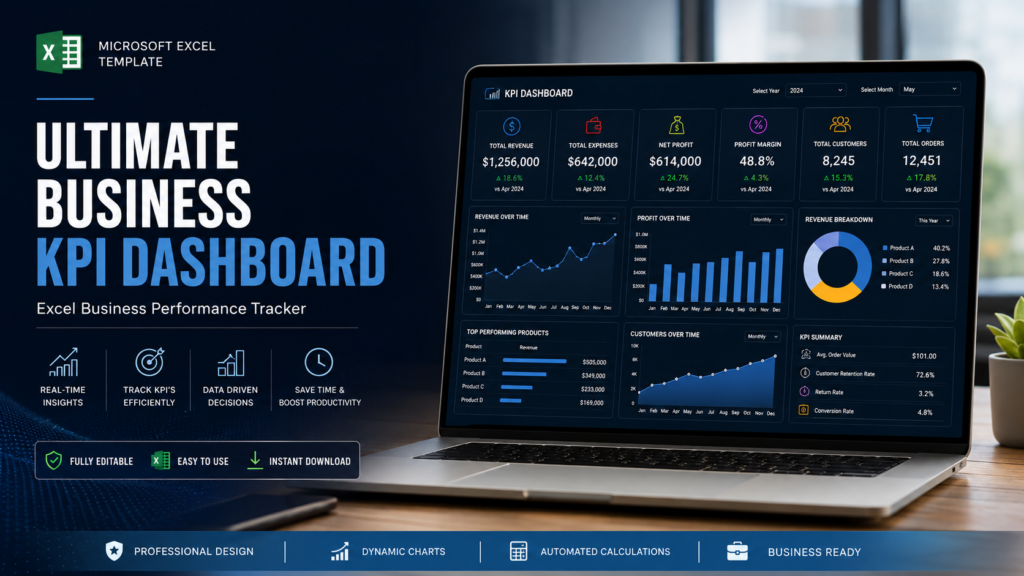 ULTIMATE BUSINESS KPI DASHBOARD