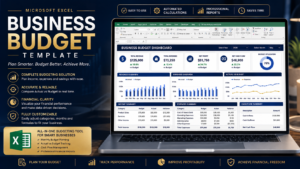 Business Budget Template Excel business budgeting planner