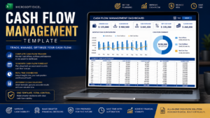 Cash flow management template Excel cash flow tracker